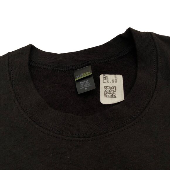 NEW Tultex Sweatshirt Red Lips Leopard Tongue Crewneck Unisex Medium Mens Womens - Picture 4 of 5